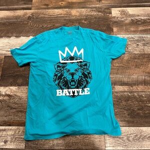 men’s battle football shirt